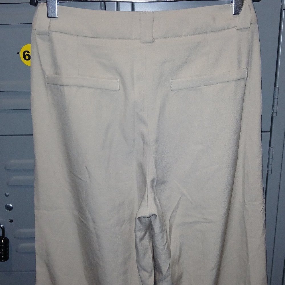 NWT SHEIN BAE Women's Button Pocket Simple Low-Waist Long Cuffed Pants Size 4 - Picture 8 of 8